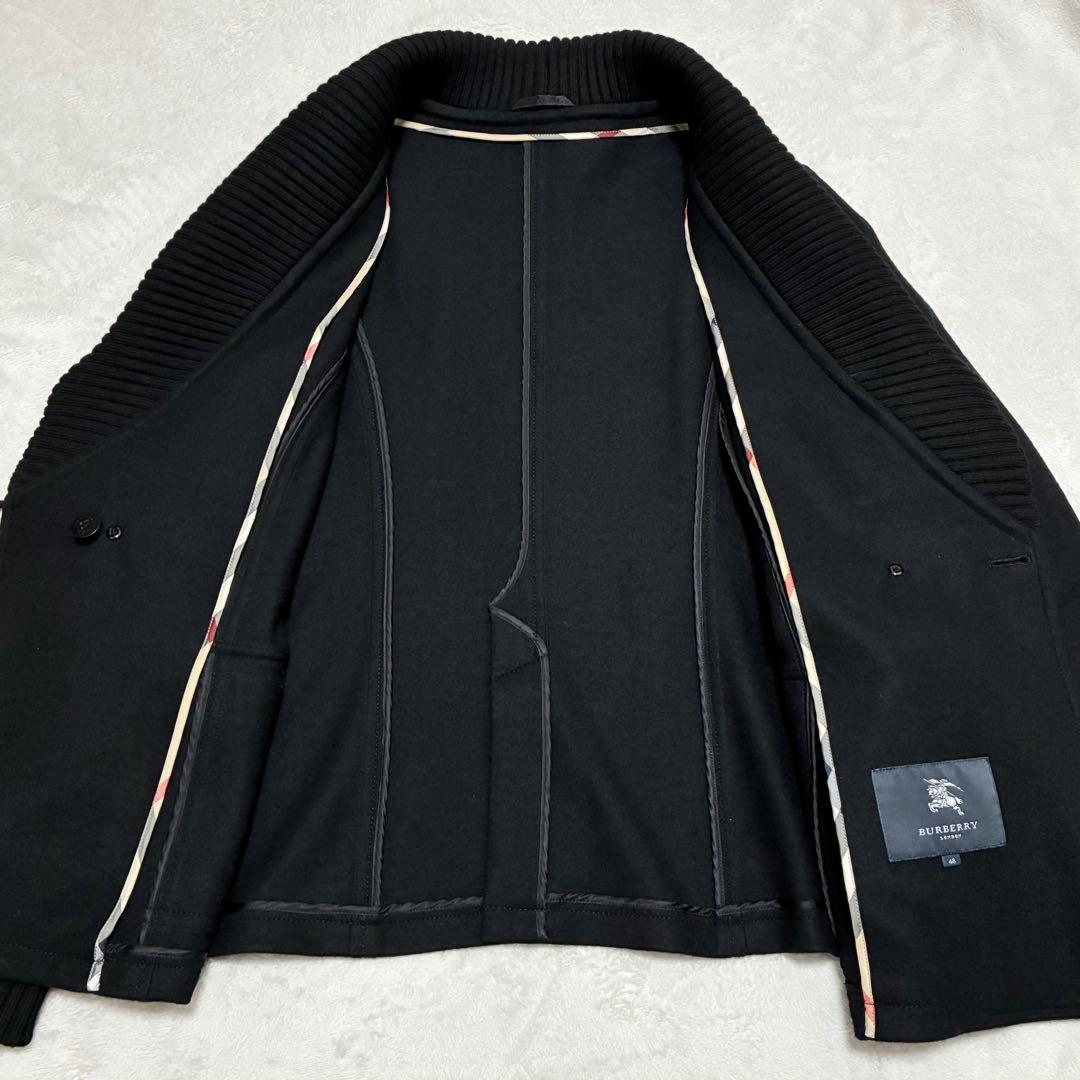 BURBERRY バーバリー ショールカラー ショート ダッフルコート 48