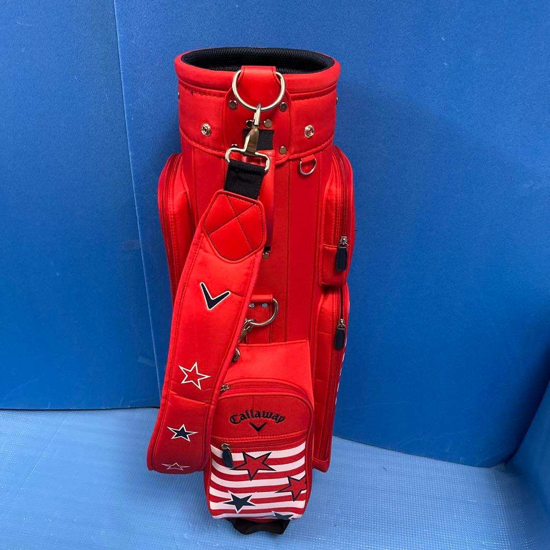 Callaway ゴルフキャディバッグ 赤