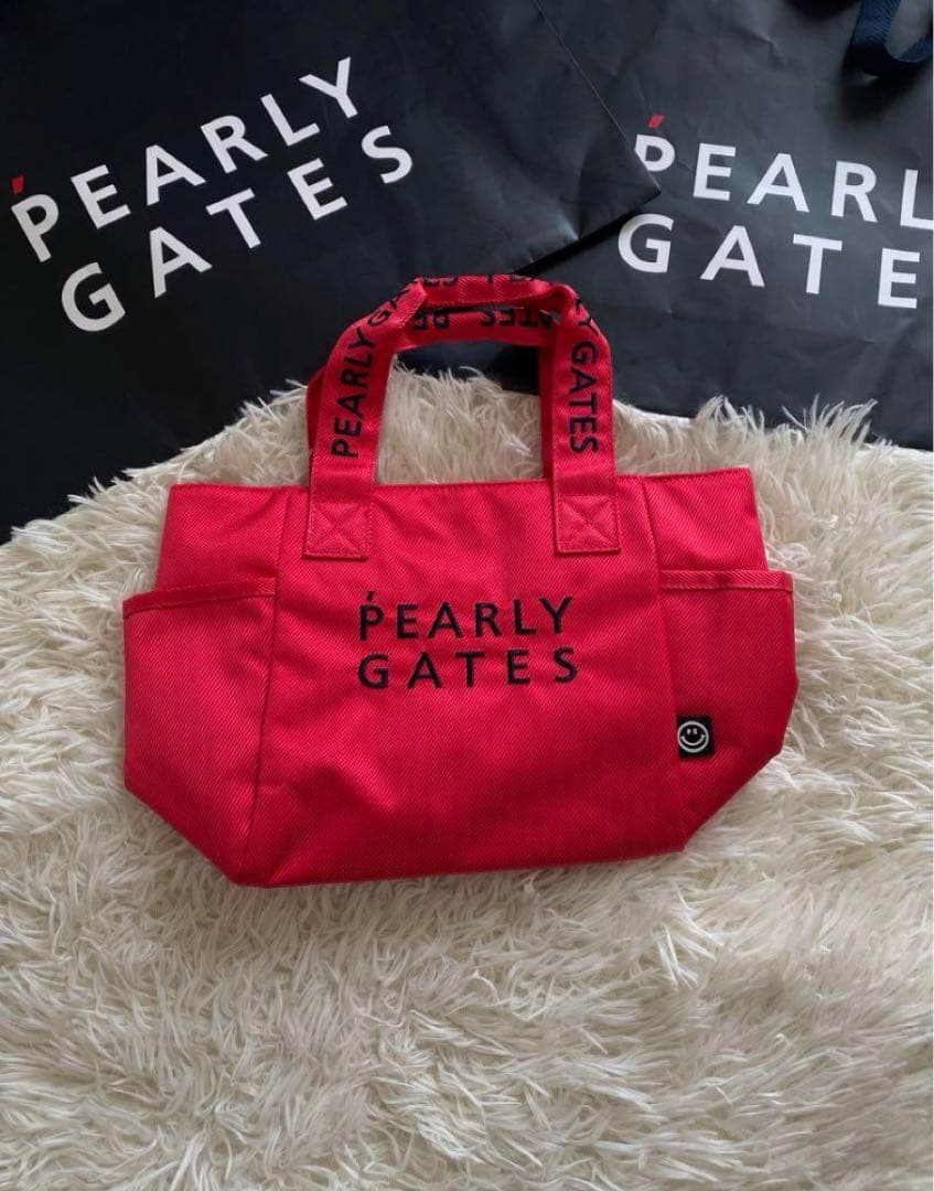 PEARLY GATES 定番カートバッグピンク