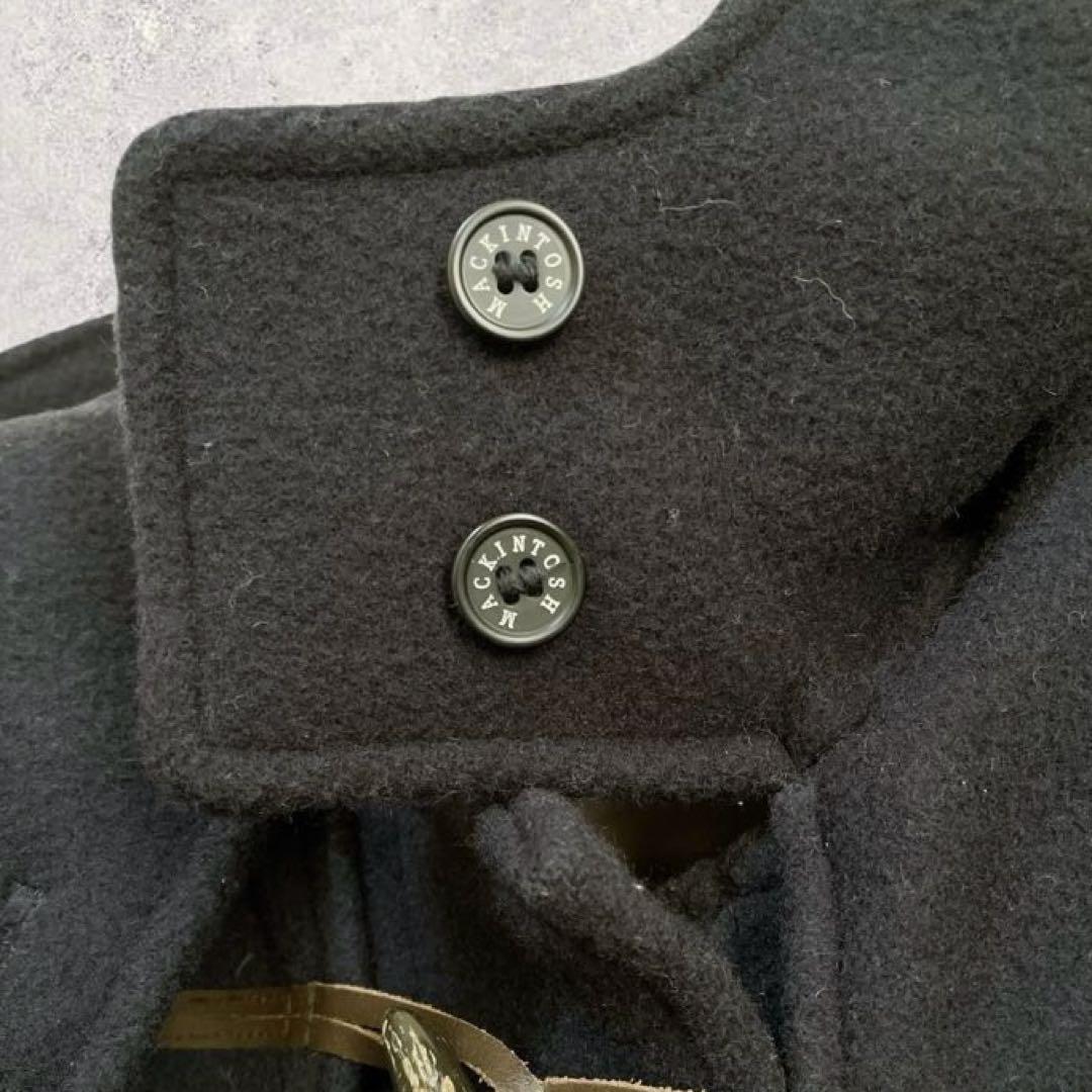 マッキントッシュ ◆ダッフルコート/ウール100%/ネイビー/厚手/1693