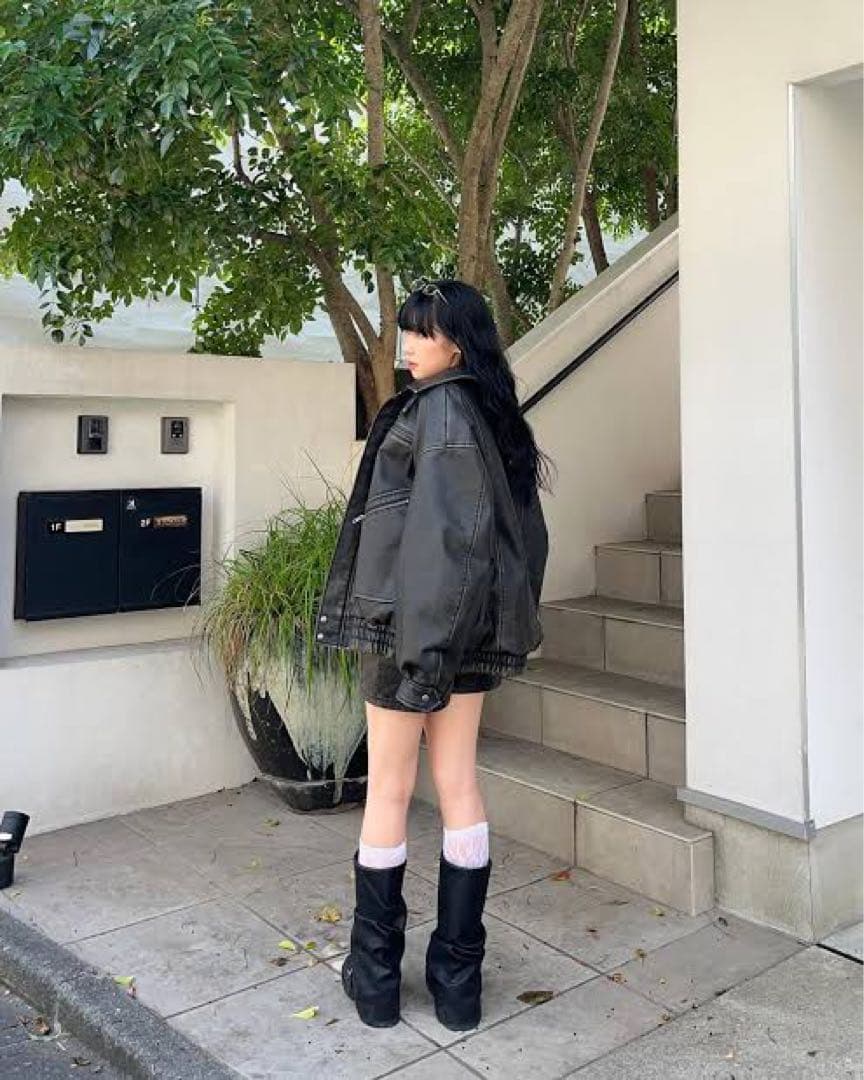 完売商品　ラグアジェム　SCRATCH VINTAGE ブルゾン