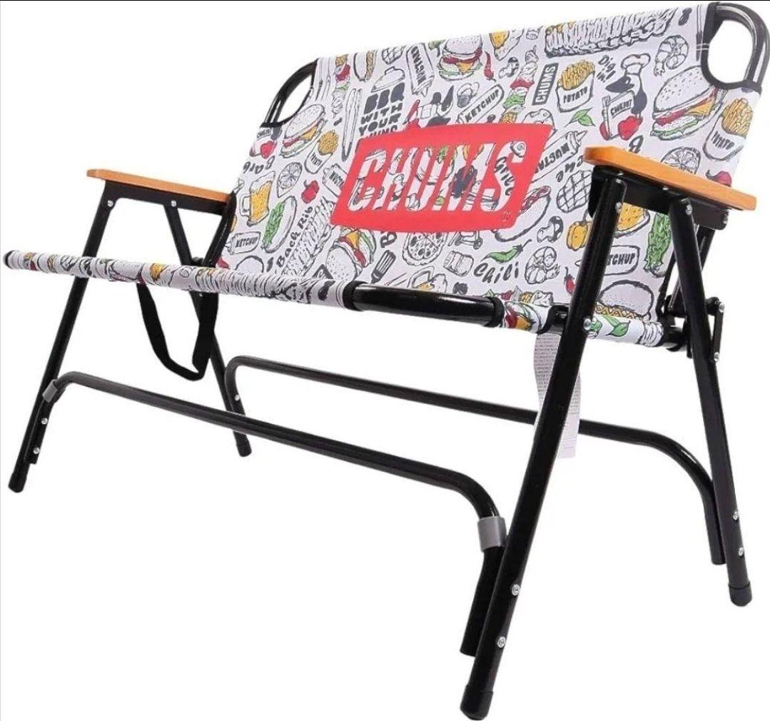 【新品、未使用】CHUMS チャムスバックウィズベンチ BBQ　2人掛け