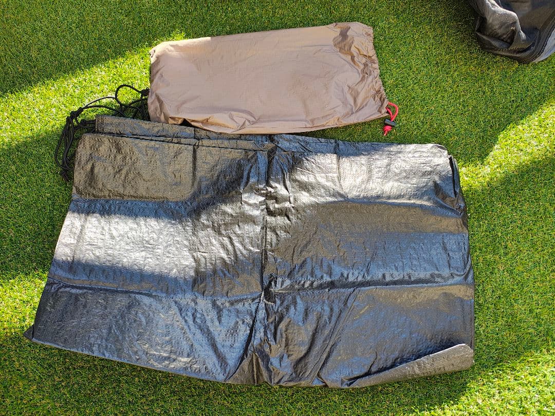 トンネルテント 2ルーム クイックキャンプ アルマジロ 大型　レア