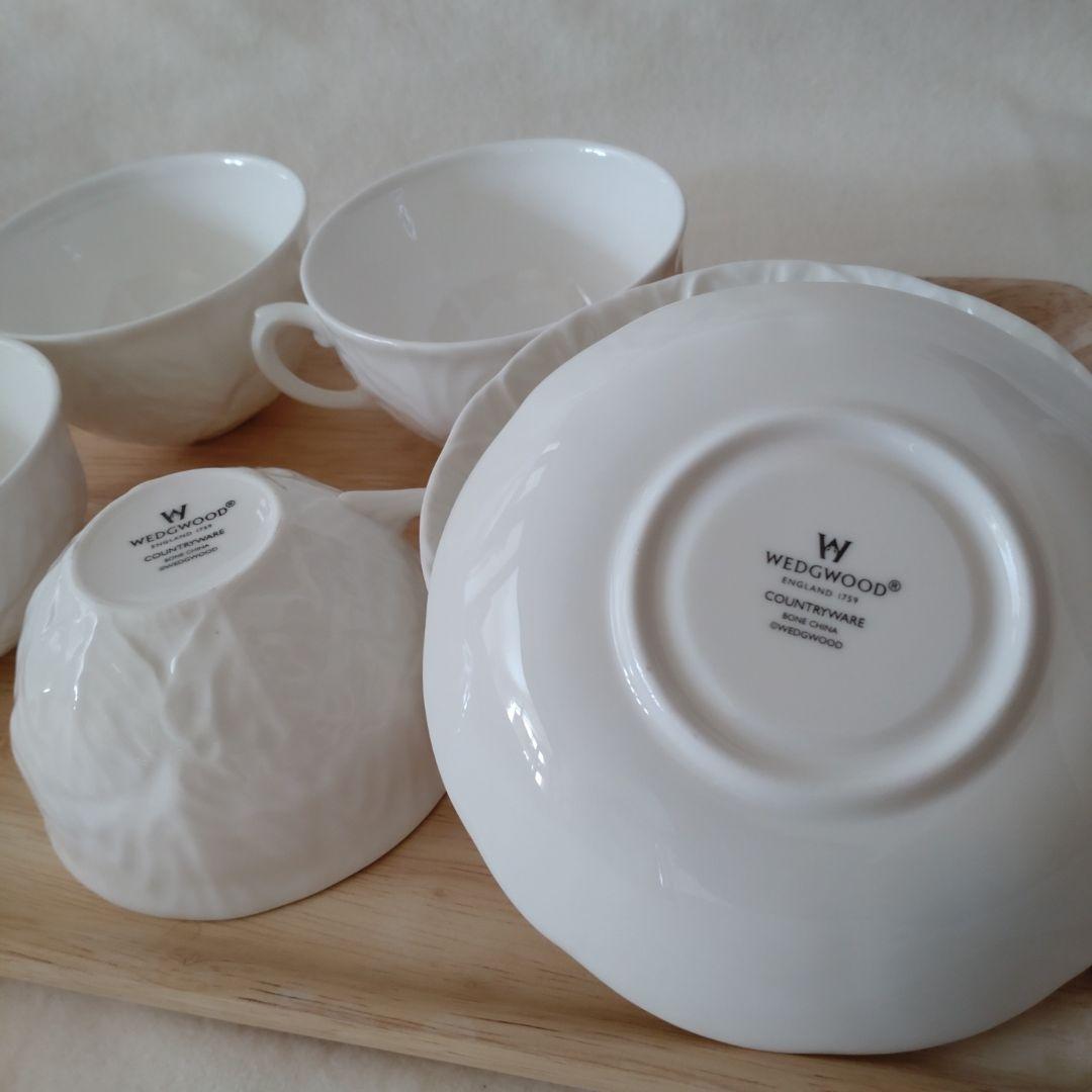 廃盤品＊　ウエッジウッドカントリー５客セット