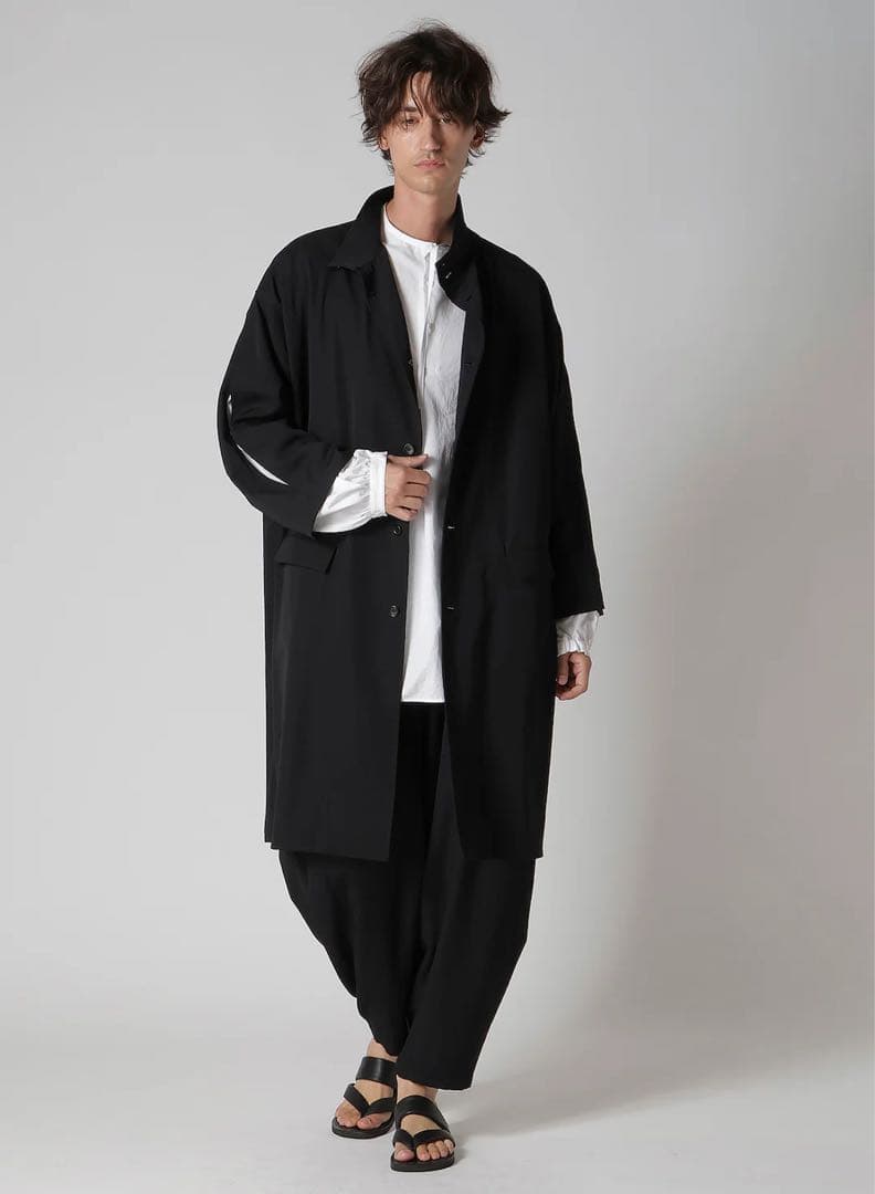 Yohji Yamamoto POUR HOMME 26S/S スタンドブラウス