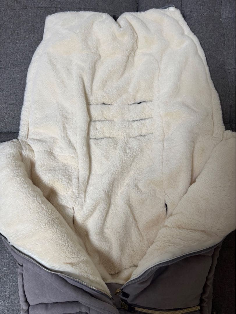 美品　エアバギー　フットマフ　トップライン　双子