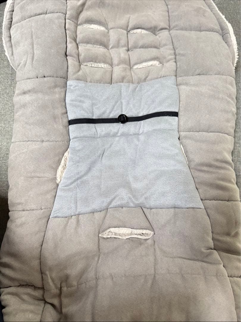 美品　エアバギー　フットマフ　トップライン　双子