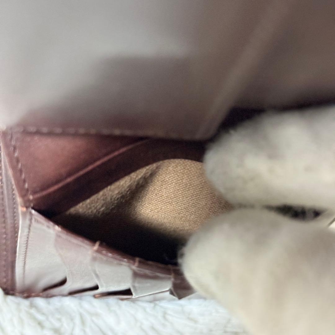 極美品✨キプリス　シェルコードバン　二つ折り財布　ビルフォード