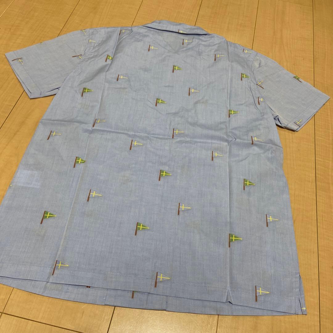 タグ付き新品　マドモアゼルノンノンパパス　シャツ　半袖　Ｌ　綿100%