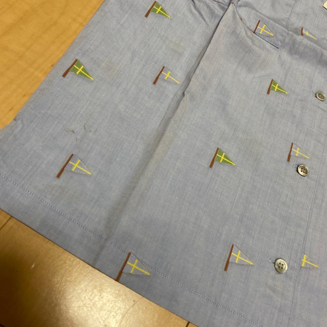 タグ付き新品　マドモアゼルノンノンパパス　シャツ　半袖　Ｌ　綿100%