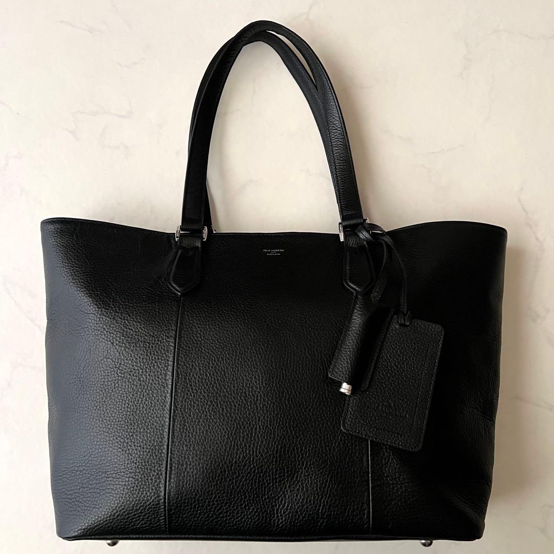 ペッレモルビダ トートバッグ Colore コローレ レザー ブラック 黒 A4