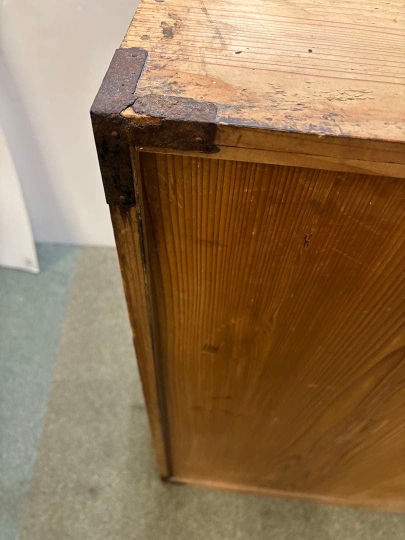 昭和レトロ　当時物　アンティーク時代箪笥　古道具　桐タンス