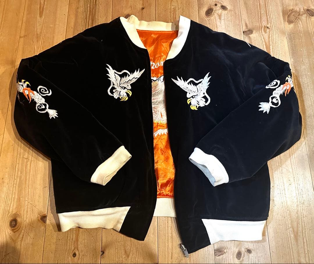 Silver Stone スカジャン　最初期　Lサイズ