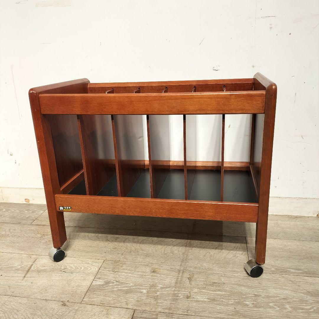 M♦年始Sale東名 　karimoku　マガジンラック　オールドカリモク