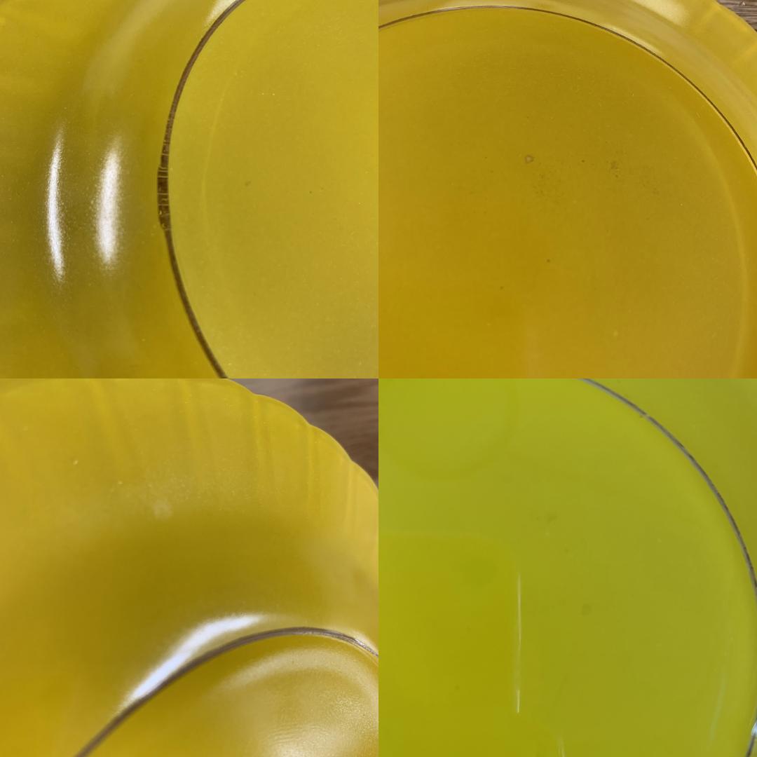 デュラレックス DURALEX ガラス プレート 5枚 未使用品 フランス製