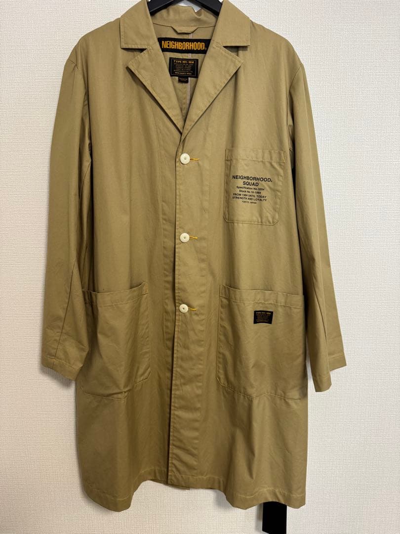 試着のみ‼️NEIGHBORHOOD トレンチコート ベージュ