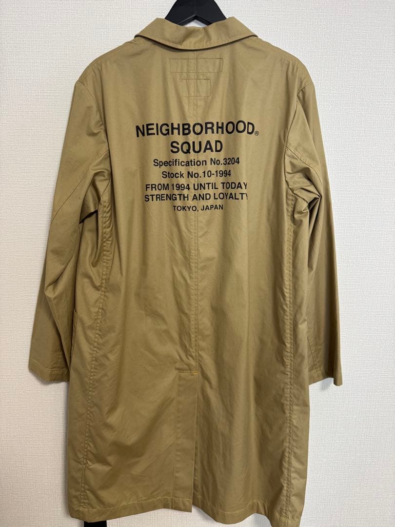試着のみ‼️NEIGHBORHOOD トレンチコート ベージュ