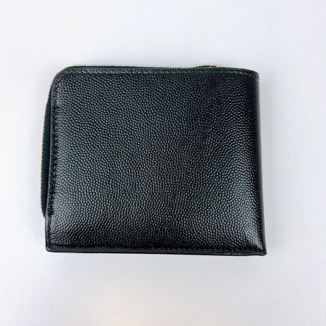 新品未使用✨ Saint Laurent サンローラン 折り財布 ブラック 黒色