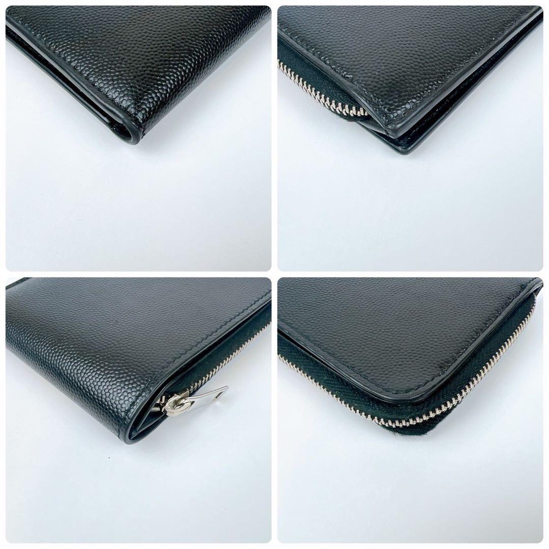 新品未使用✨ Saint Laurent サンローラン 折り財布 ブラック 黒色