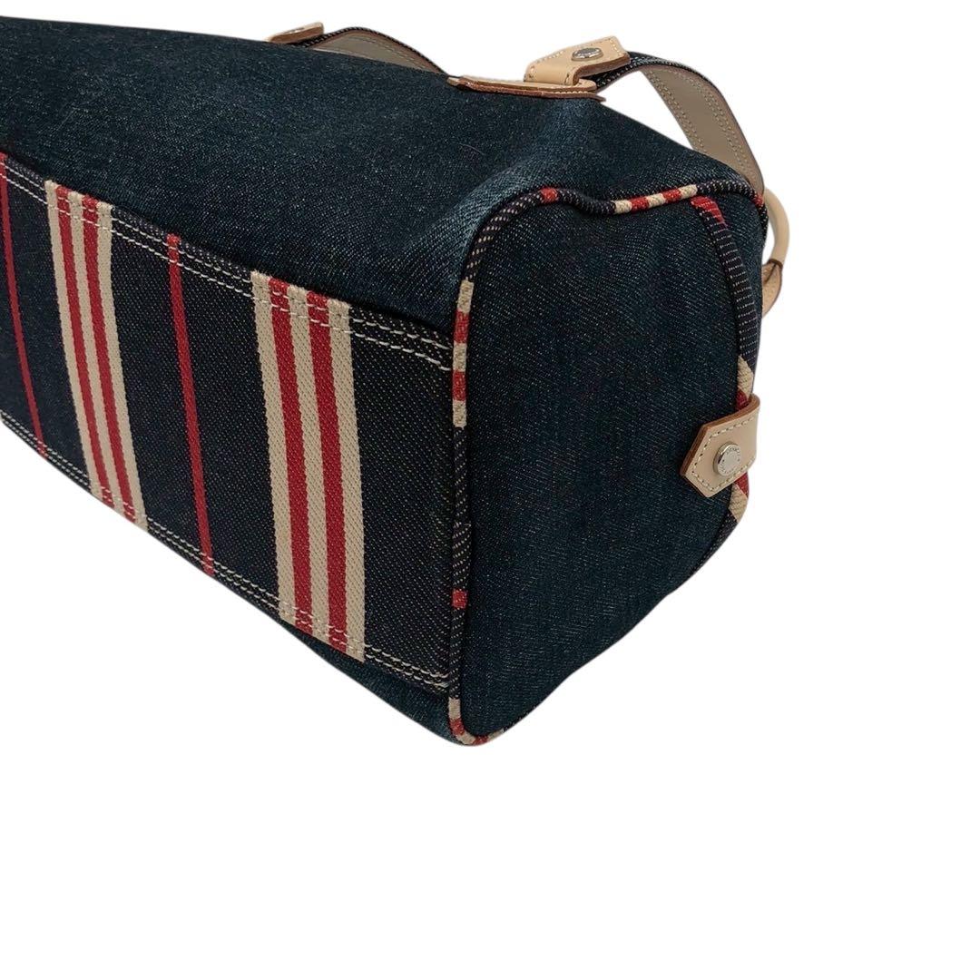 希少◎デニム◎Burberry BLUE LABEL デニム ミニボストンバック