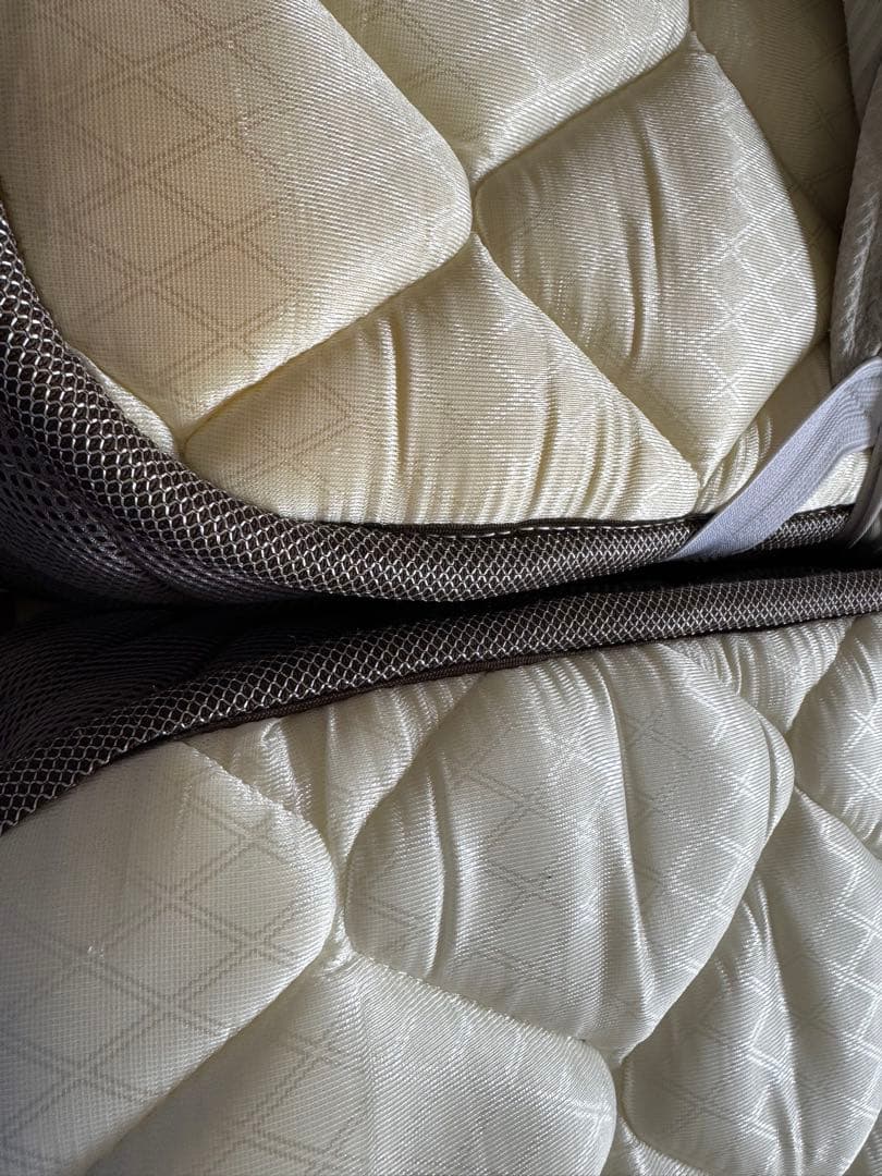 ナチュラルすのこベッド 高さ調整可能 マットレス付き