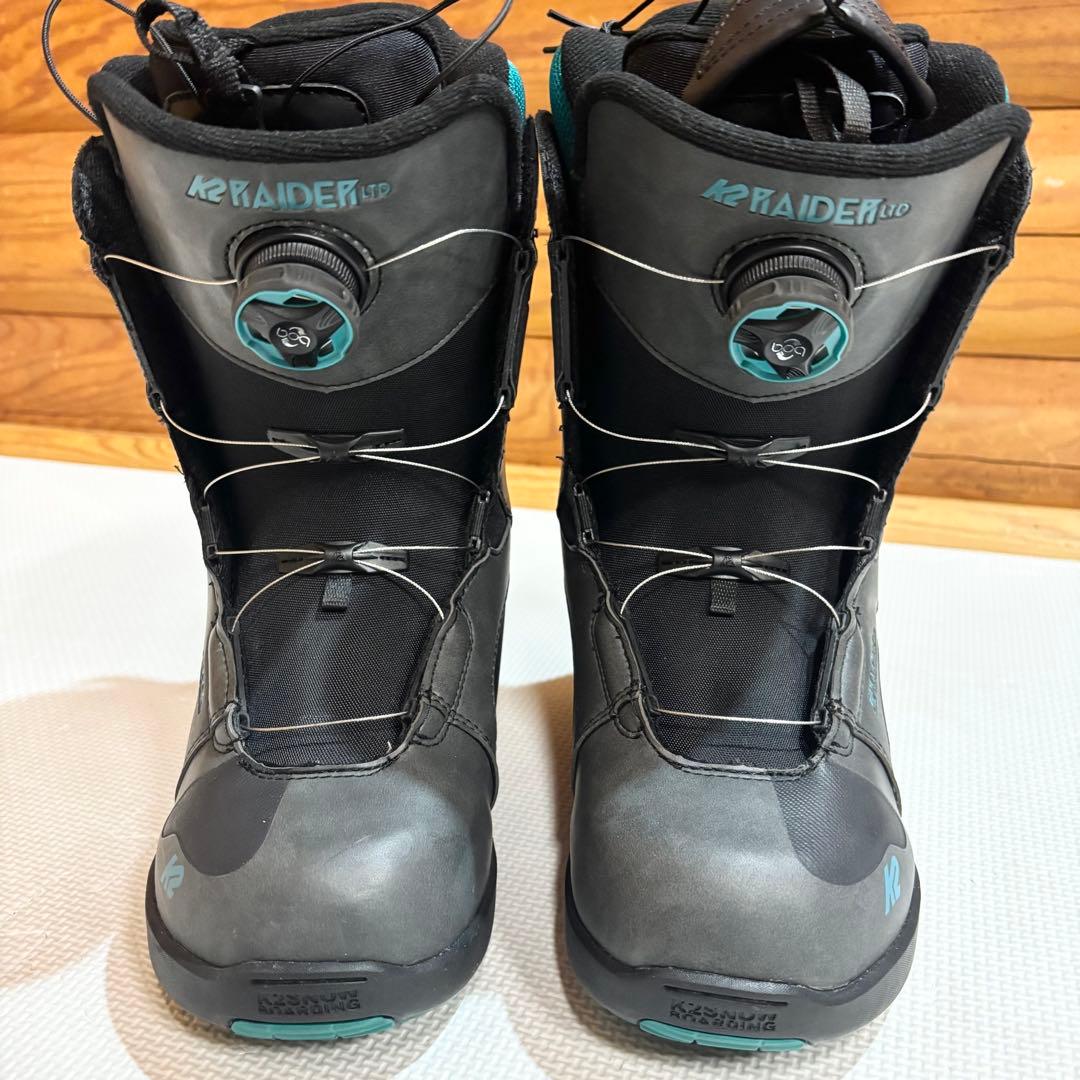 【美品】K2 RAIDER LTD スノーボードブーツ 25cm BOA