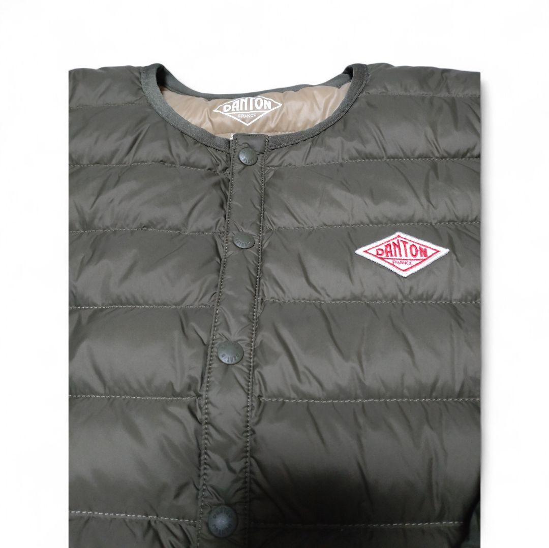 DANTON ダントン インナーダウンジャケット　オリーブ　34