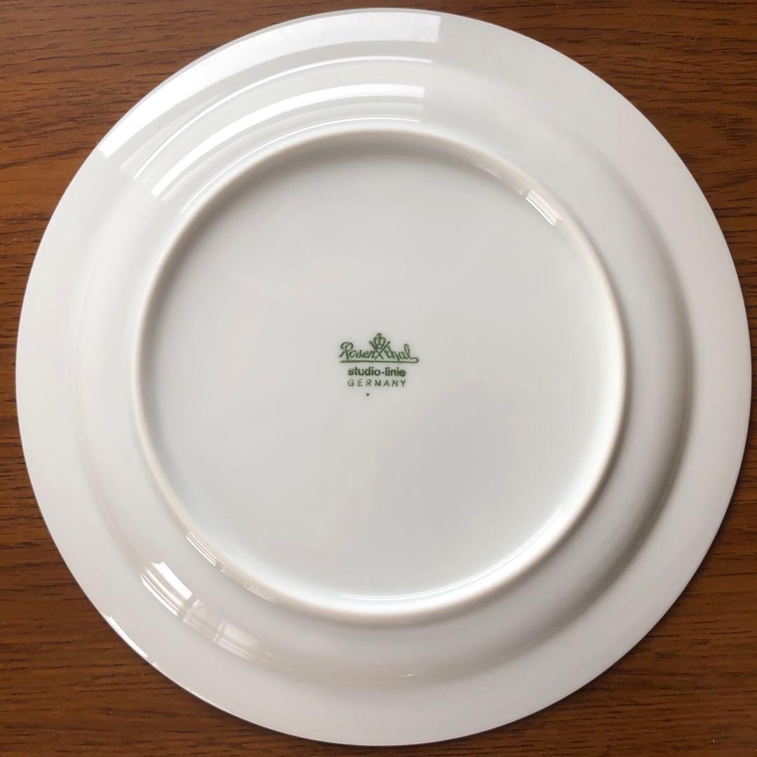 ローゼンタール白磁カップ&ソーサートリオ6客含21点セット　スタジオライン未使用