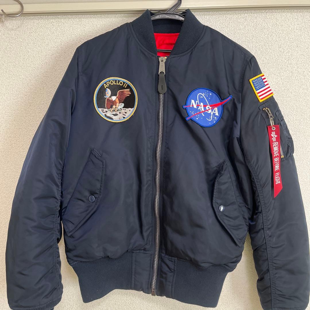 alpha industries　NASA アポロ MA-1ジャケット
