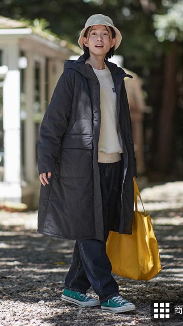 Sunny clouds フィッシャーマンズコート L ネイビー 新品未使用