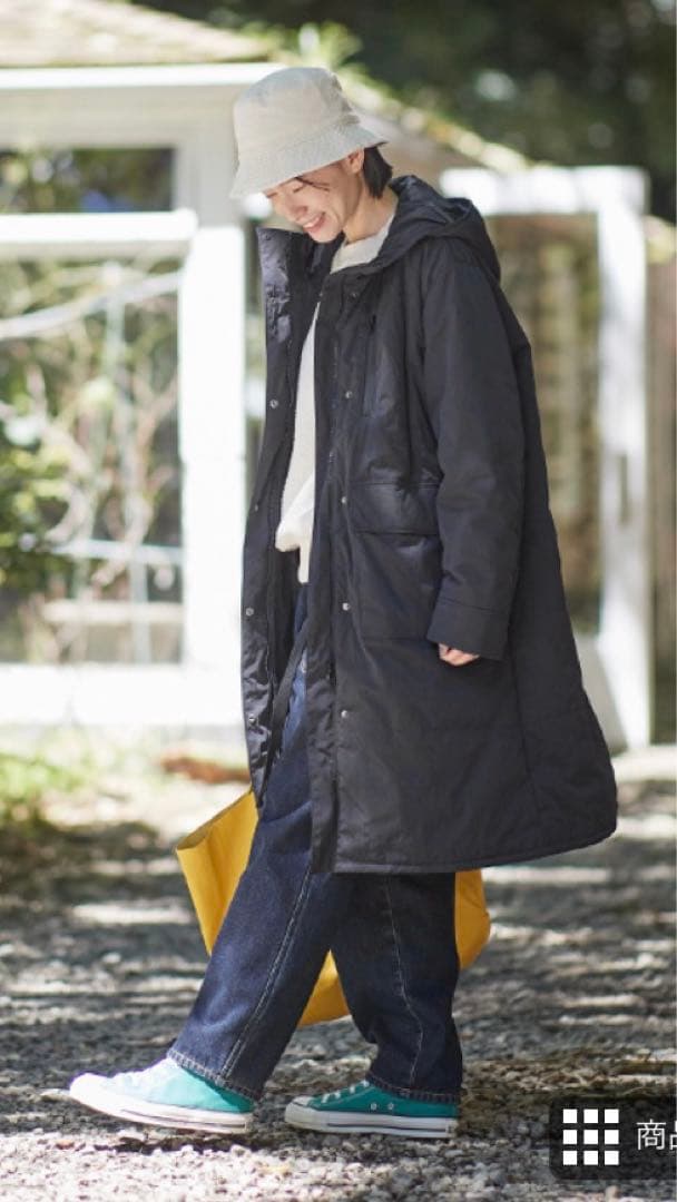 Sunny clouds フィッシャーマンズコート L ネイビー 新品未使用