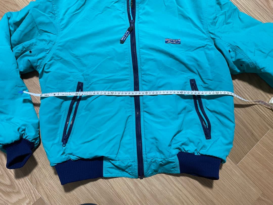 エディバウアー　ウォームアップジャケット　usa製 Lサイズ　80s 黒タグ