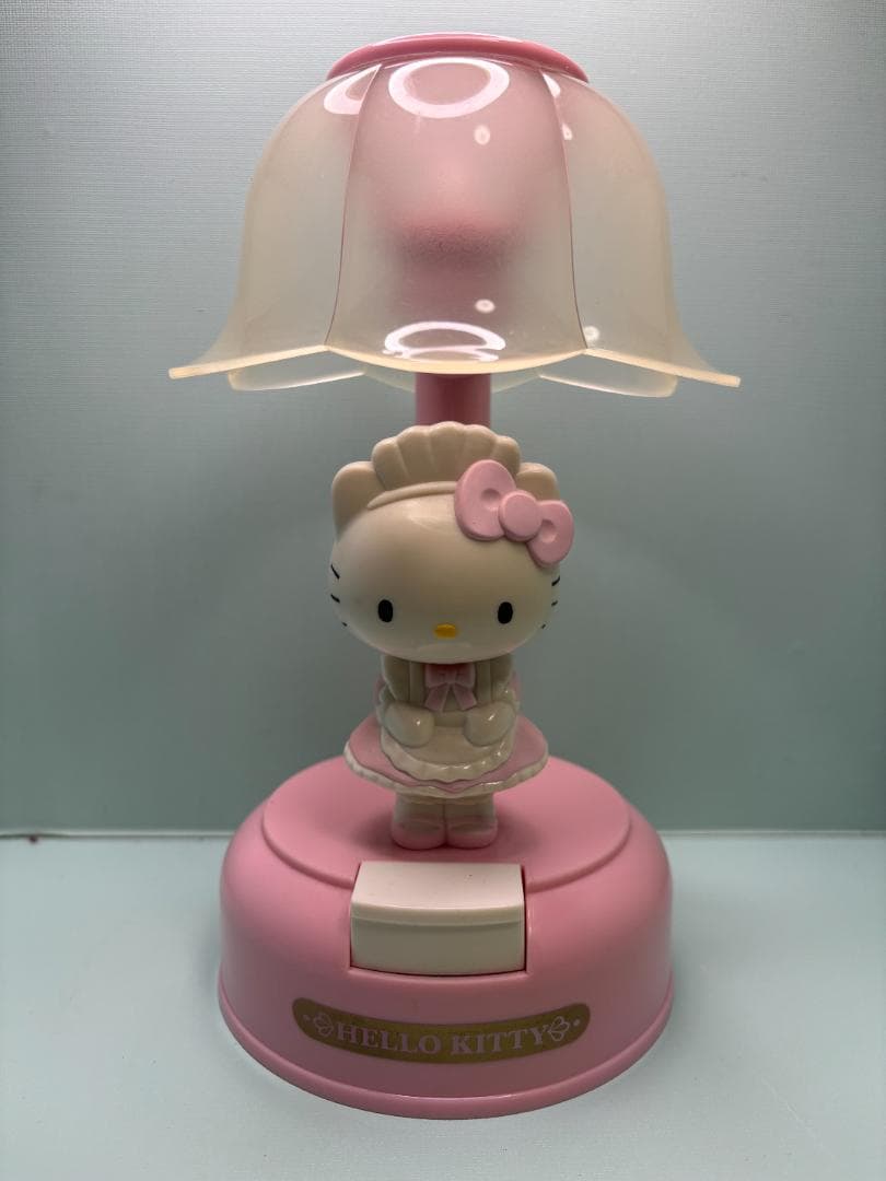 【激レア】ハローキティ　メイド　ピンク　 おじぎアクションライト