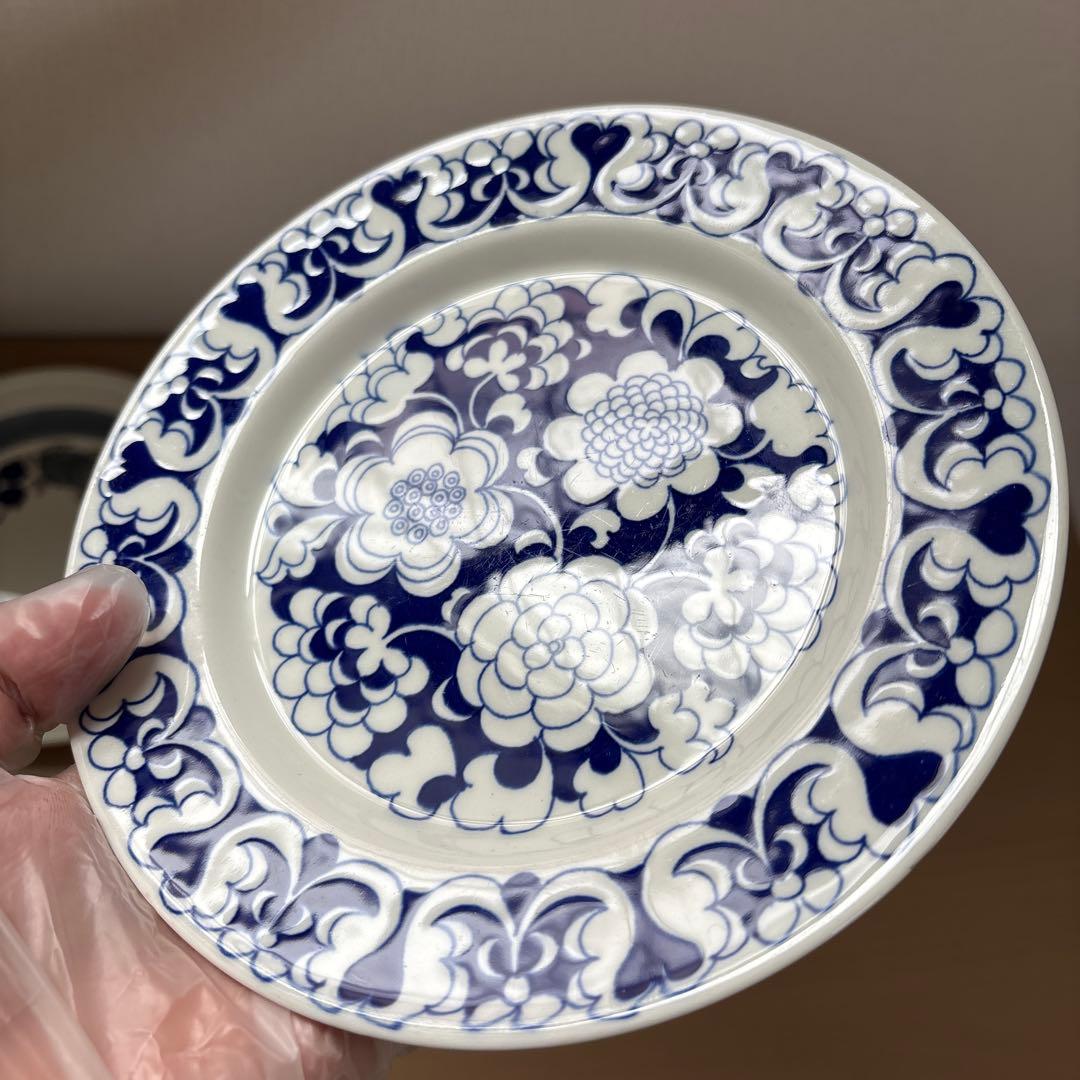 アラビア　ガーデニア　他　ロールストランド　ジッレ　プレート　3枚セット