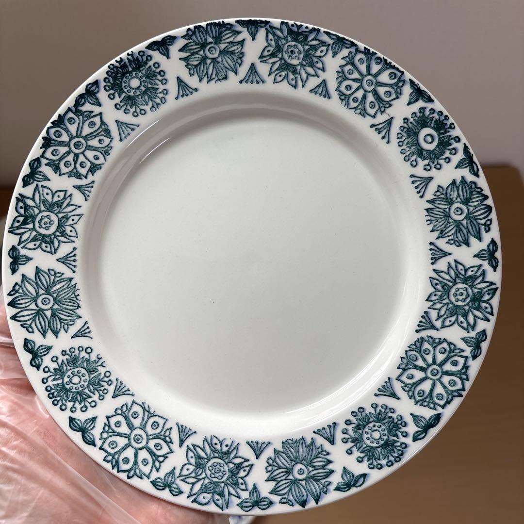 アラビア　ガーデニア　他　ロールストランド　ジッレ　プレート　3枚セット