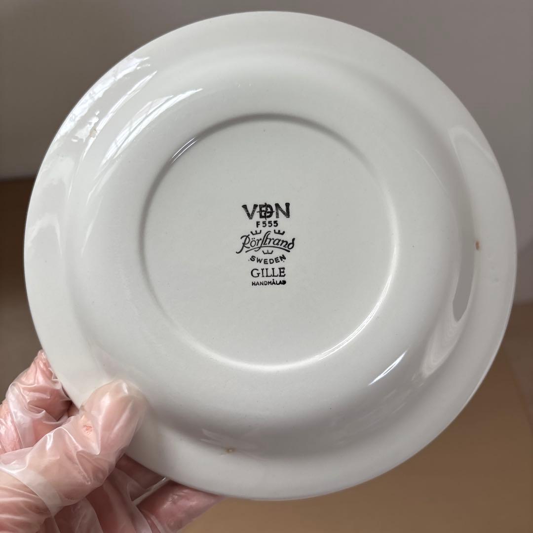 アラビア　ガーデニア　他　ロールストランド　ジッレ　プレート　3枚セット