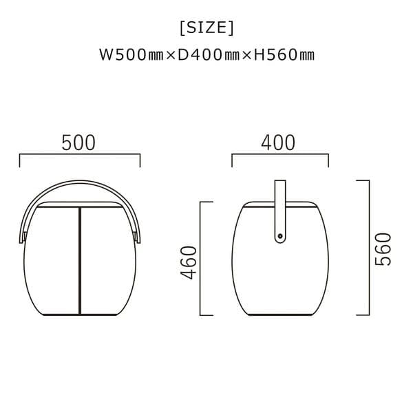 新品未使用 ハンドル付きスツール 軽量 北欧 おしゃれ かわいい ライトグレー