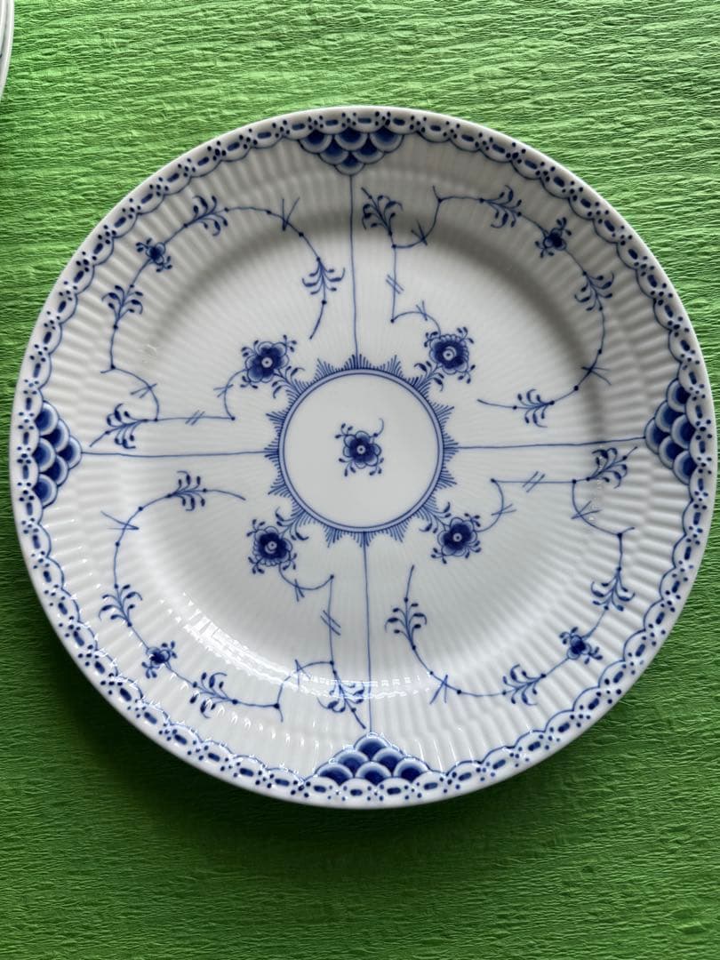 ロイヤルコペンハーゲン ハーフレース　プレート　24.5cm ３枚セット