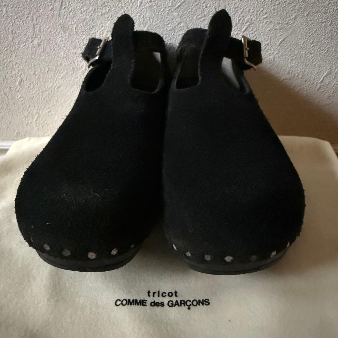 コムデギャルソントリコ 革靴 サボ 23cm