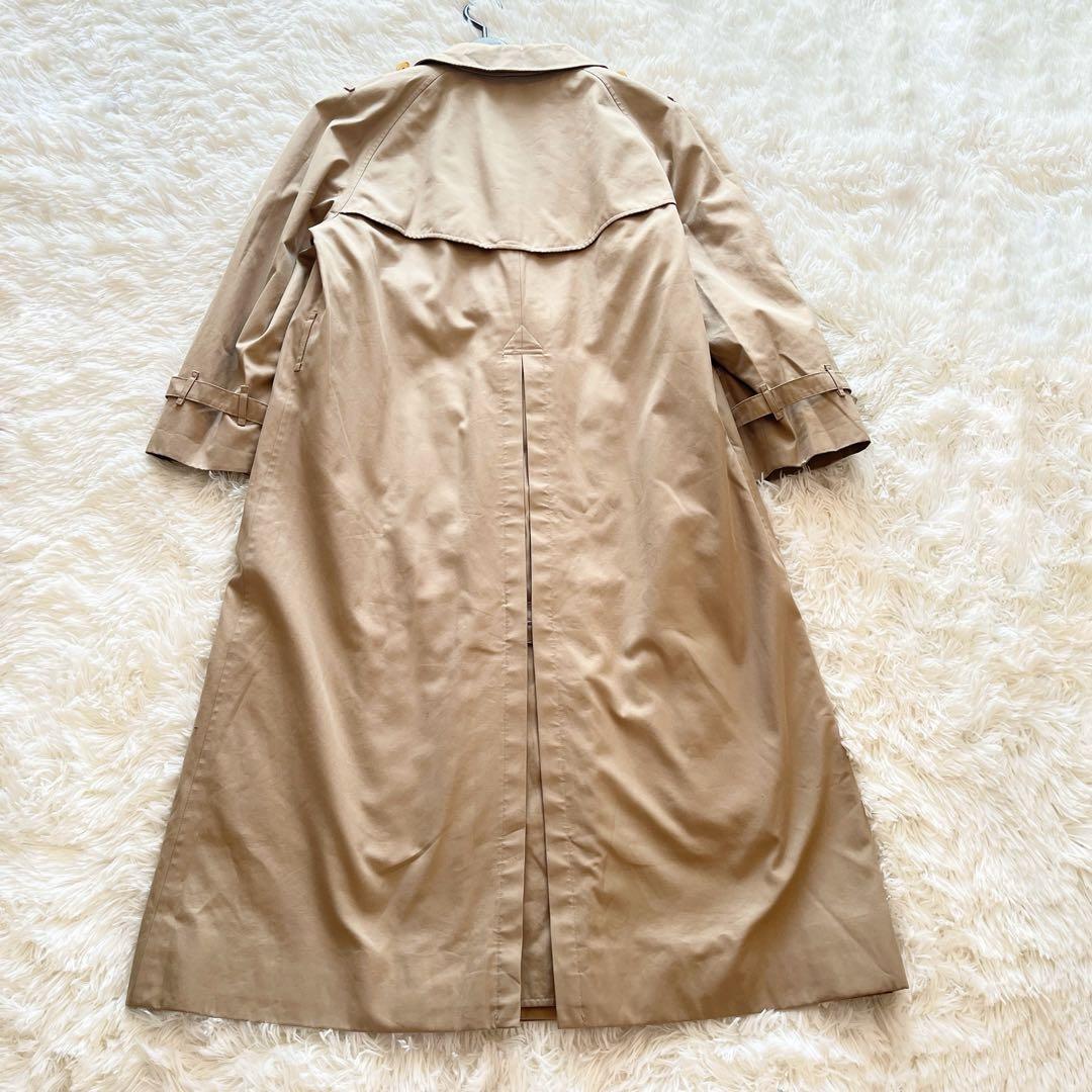 極美品　大きいサイズ　バーバリー　トレンチコート　ベージュ　ライナー　チェック