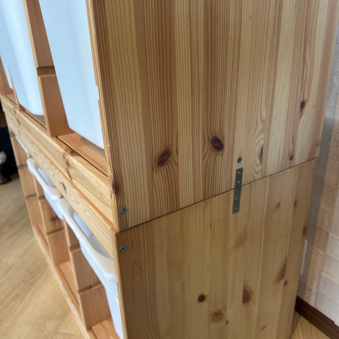 IKEA トロファスト　収納　ラック　ボックス6つ付き