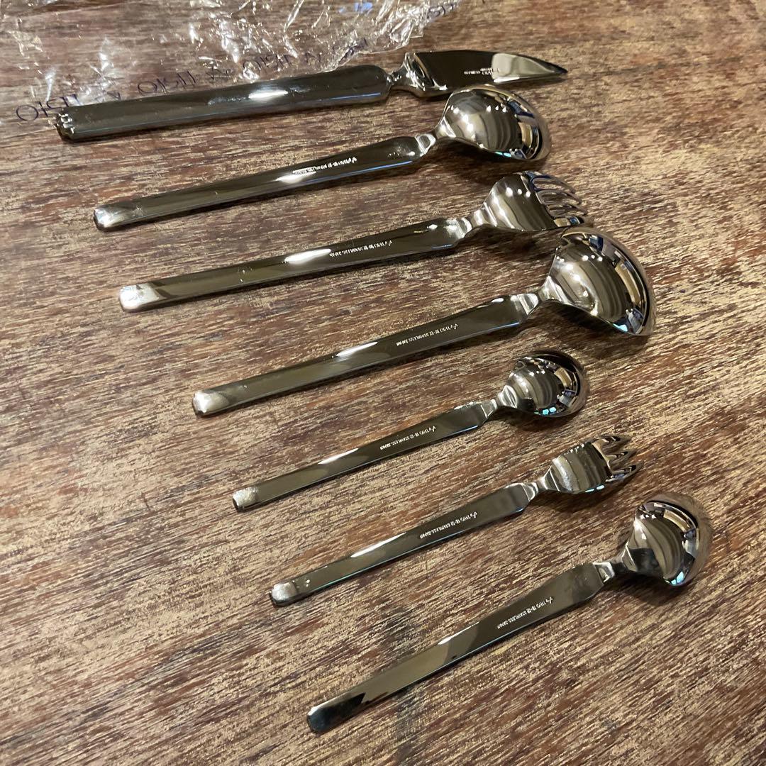 新品未使用！TRIO 18-12 ステンレス ソナタ カトラリーセット 35本