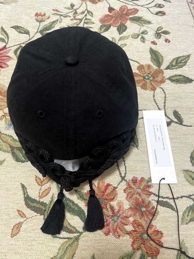 tanakadaisuke China ribbon cap タナカダイスケ