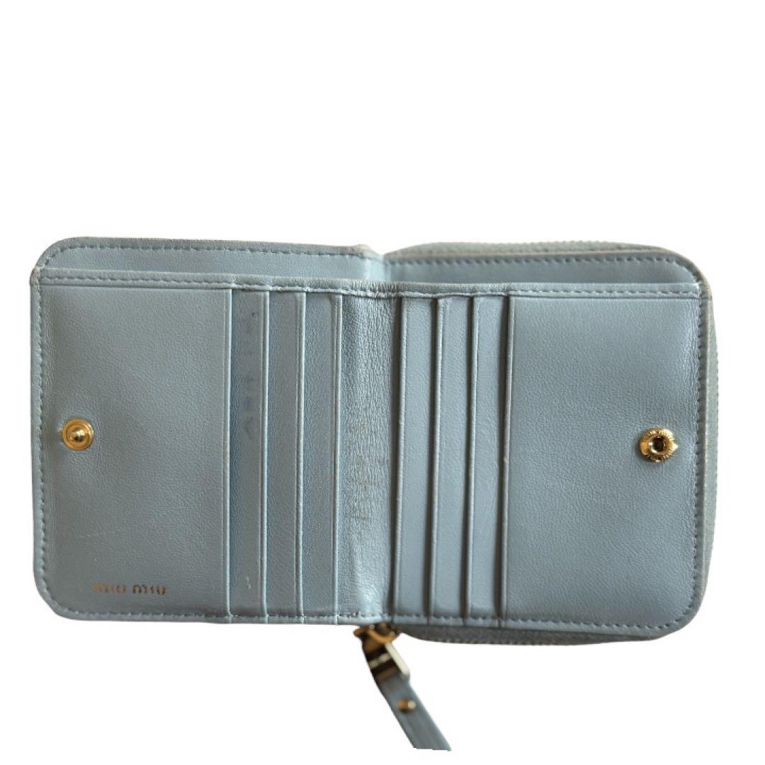 L*t様 miumiu マテラッセ 2つ折り財布