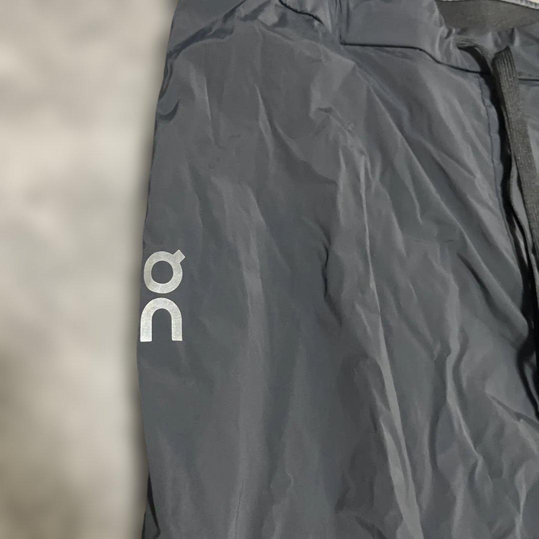 最終値引き‼️ On ロングパンツ グレー サイドファスナー付き
