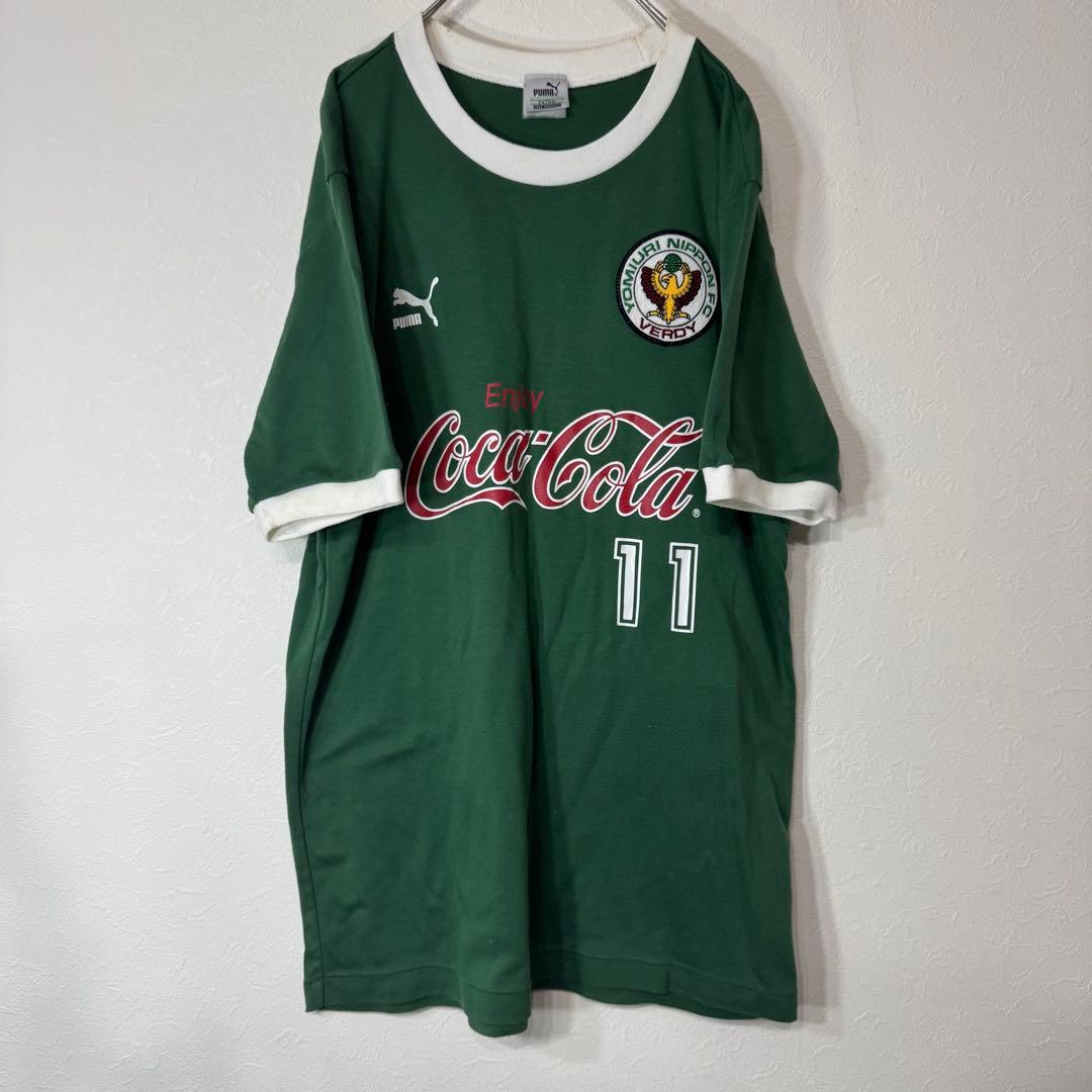 激レア 読売クラブ Tシャツ ユニフォーム 三浦知良 ヴェルディ川崎 PUMA