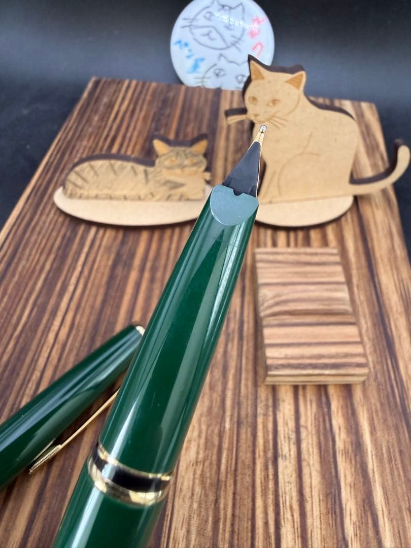 MONTBLANC 万年筆 GENERATION グリーン 14K M