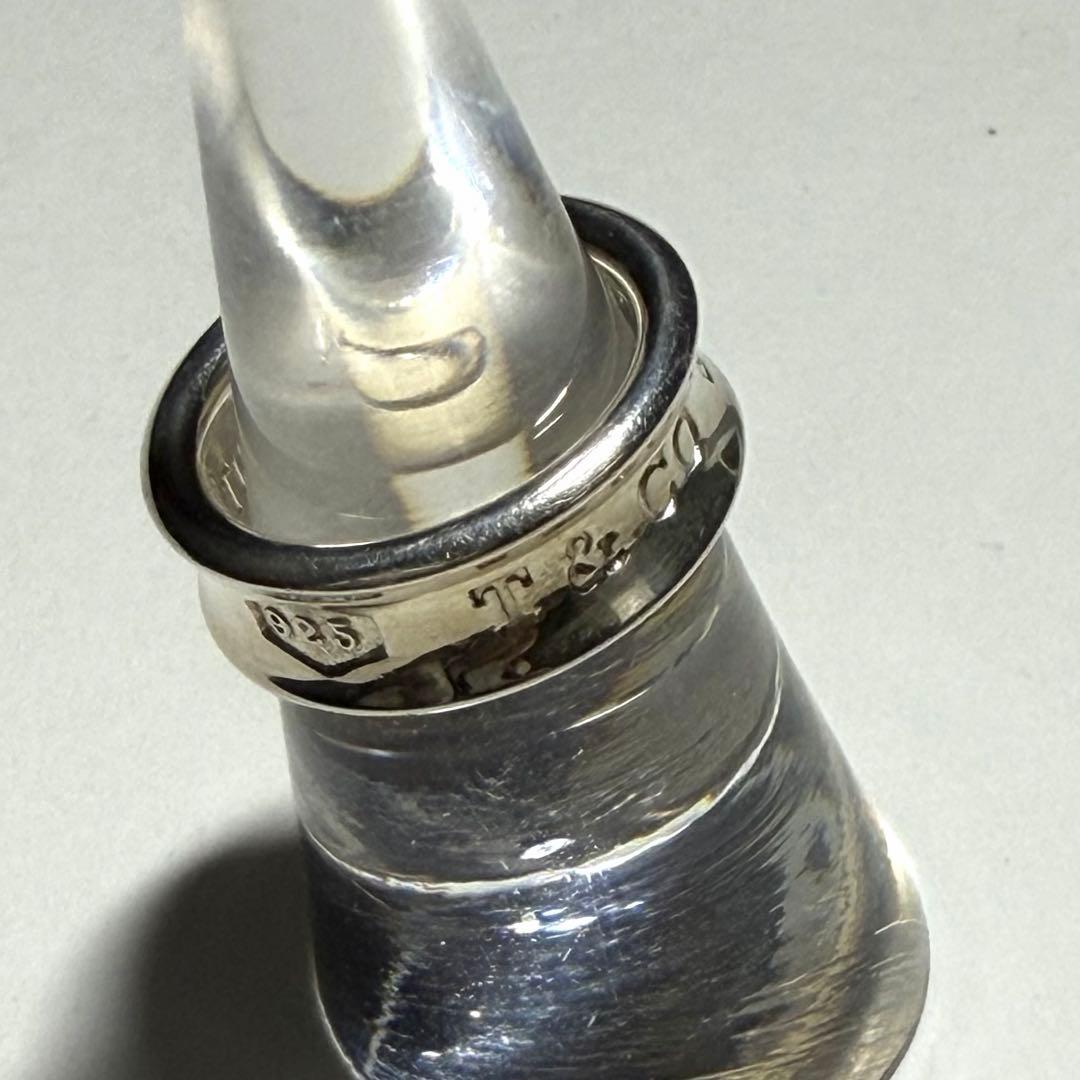 美品★TIFFANY&Co.★ ティファニー 1837リング ピンキーリング7号