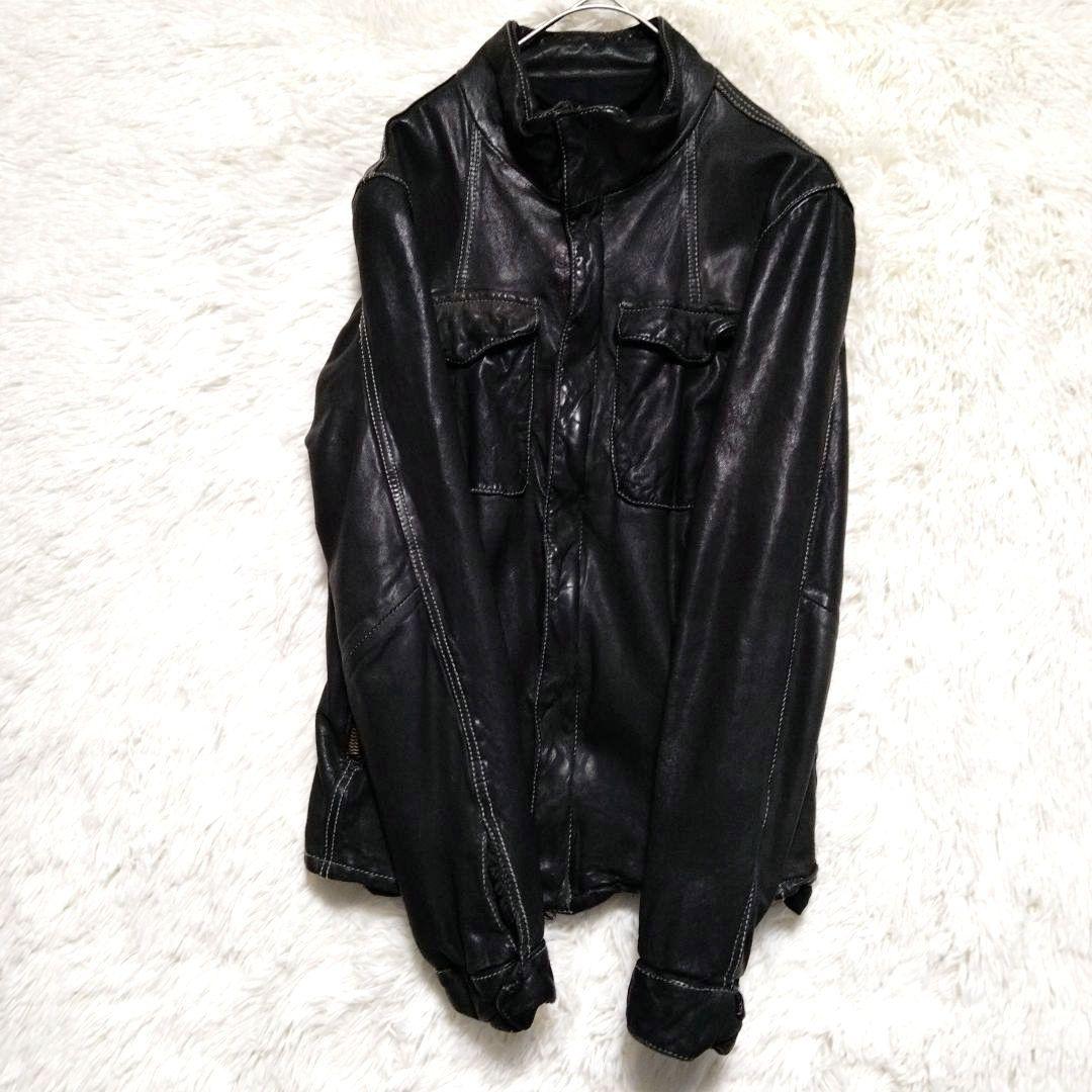 イタリア製　羊革　タトラス　TATRAS　LAT40.8　レザー　ジャケット