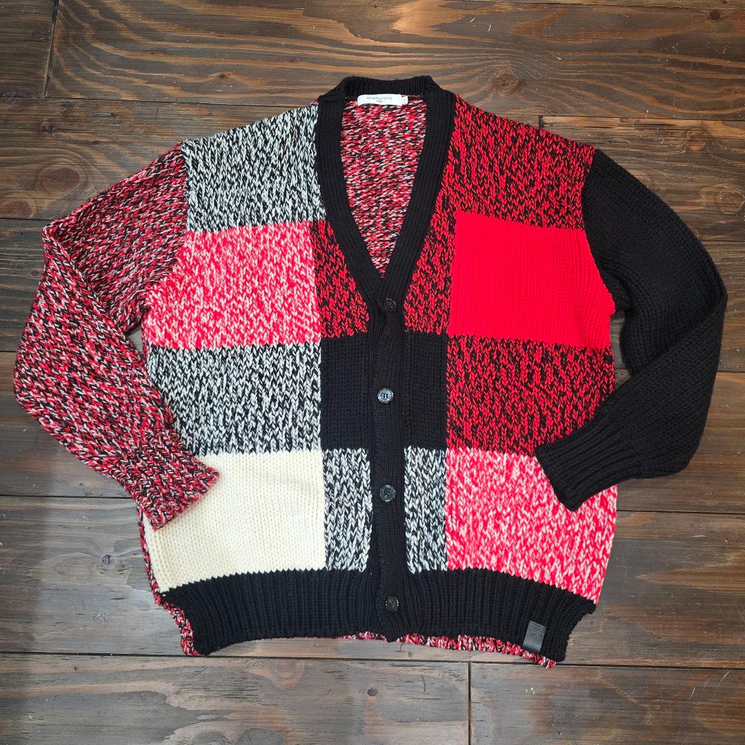 MAISON KITSUNÉ カーディガン コムドットやまと　チェック